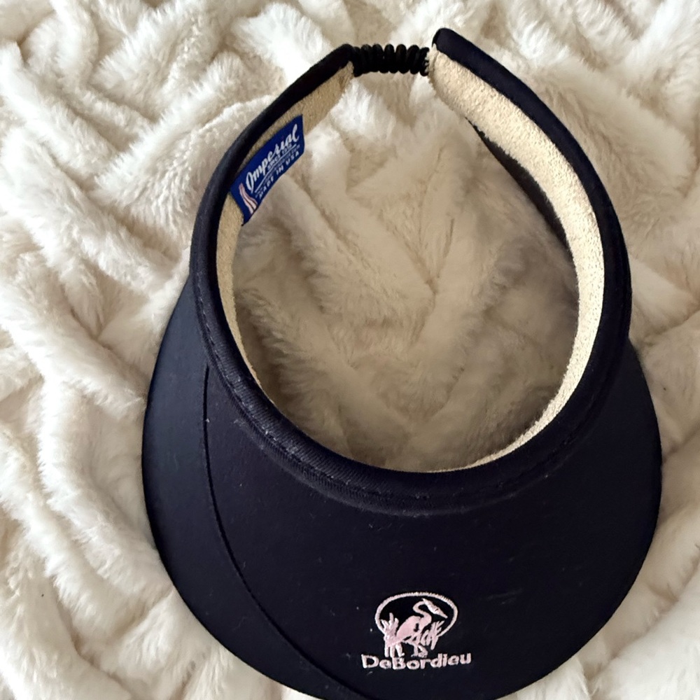 Imperial Black golf Visor